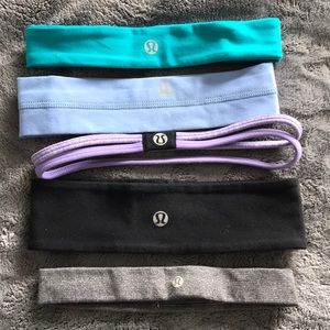 5 lululemon headbands